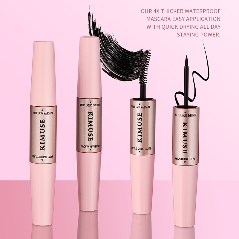 Mascara kiêm kẻ mắt KIMUSE 50g 2 trong 1 thiết kế nữ hoàng cao cấp