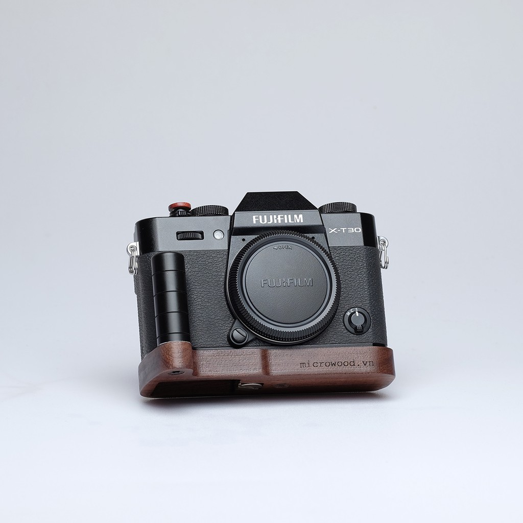 GRIP GỖ MICROWOOD CHO MÁY ẢNH FUJI X-T30 (BASE)