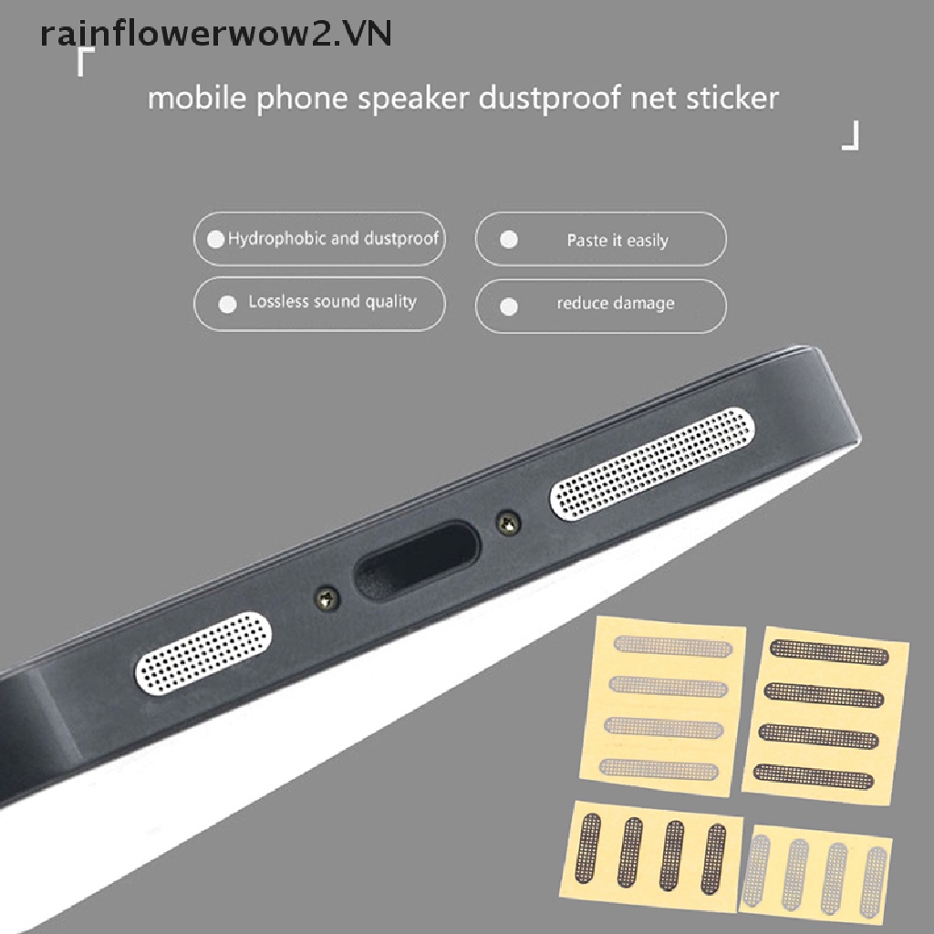 Bộ 4 Miếng Dán Chống Bụi 1 / 1.6cm Cho Loa Điện Thoại