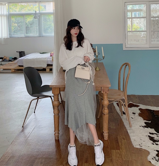 [ Hot ] Chân váy dài lưng cao đuôi cá xẻ tà độc đáo | BigBuy360 - bigbuy360.vn