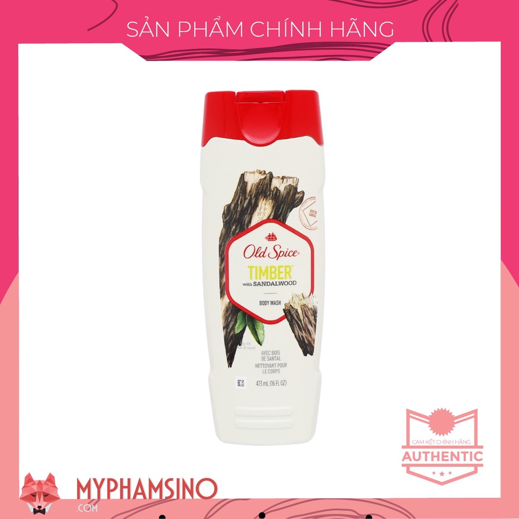 Sữa tắm Old spice Timber With Sandalwood 473ml