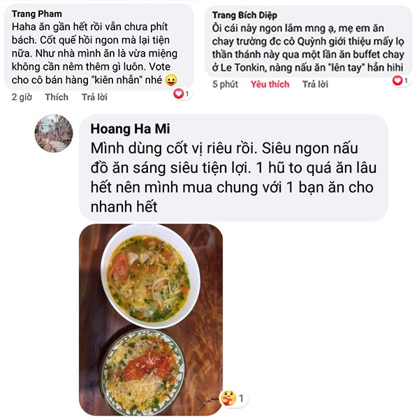 [SIÊU TIỆN LỢI] Cốt Gia Vị Chay Le Tonkin - Cốt Phở Chay LeTonkin Vị Quế Hồi, Riêu Chua, Gừng, Nấm Đông Cô 300g