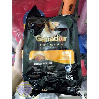 Hạt chó lớn Ganador 400g vị gà và cừu
