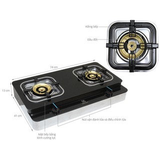 Bếp Gas Electrolux ETG729GKTR