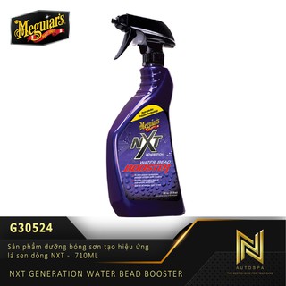 Meguiar's NTX Generation Water Bead Booster / Sản phẩm dưỡng bóng sơn tạo hiệu ứng lá sen dòng NXT -  G30524