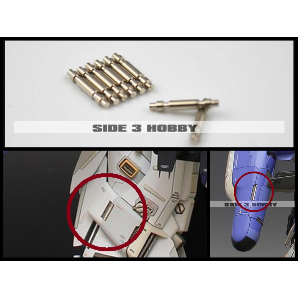 Ốc kim loại độ mô hình khớp khửu tròn / thanh - Metal part