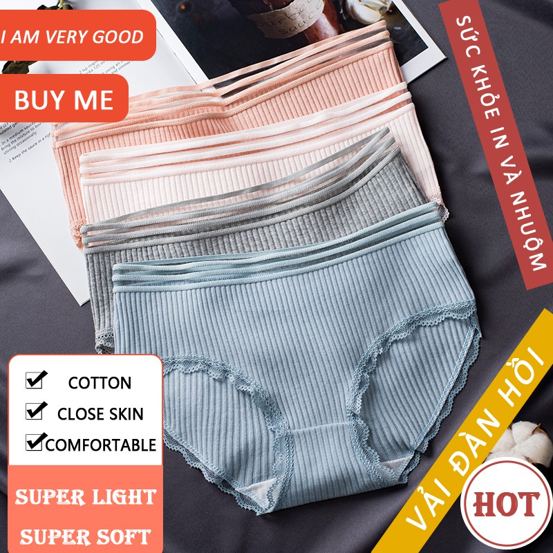 Women's panties cotton yarn bamboo toothpick Extreme beautiful NH016 | BigBuy360 - bigbuy360.vn