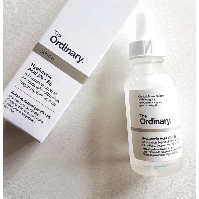 The Ordinary Hyaluronic Acid 2% + B5 30ml và 60ml