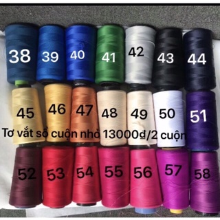 Chỉ may, tơ vắt sổ chỉ thêu