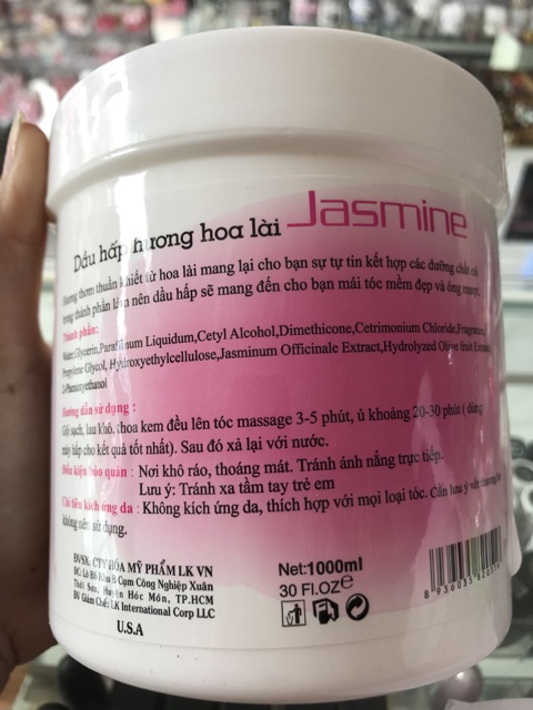 Dầu hấp tóc hương hoa Lài (1000ml ) | BigBuy360 - bigbuy360.vn