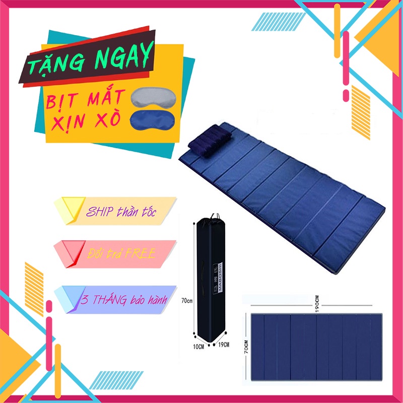 Đệm Gấp Văn Phòng, Nệm Ngủ Văn Phòng 190X70cm