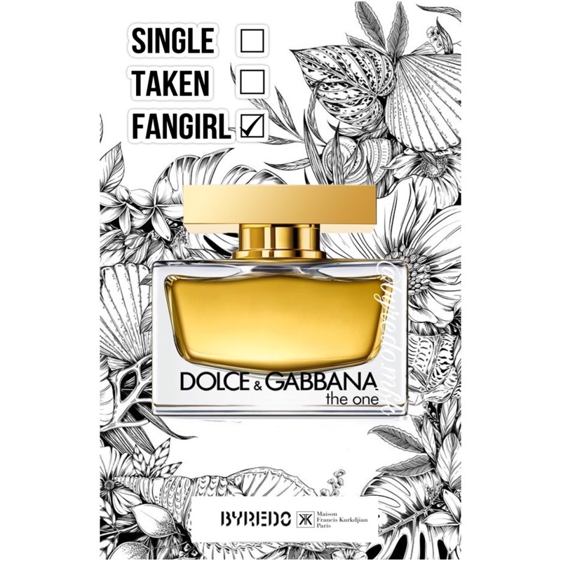 Nước hoa Nữ tester D&G The One for Women 10ml/20ml | BigBuy360 - bigbuy360.vn