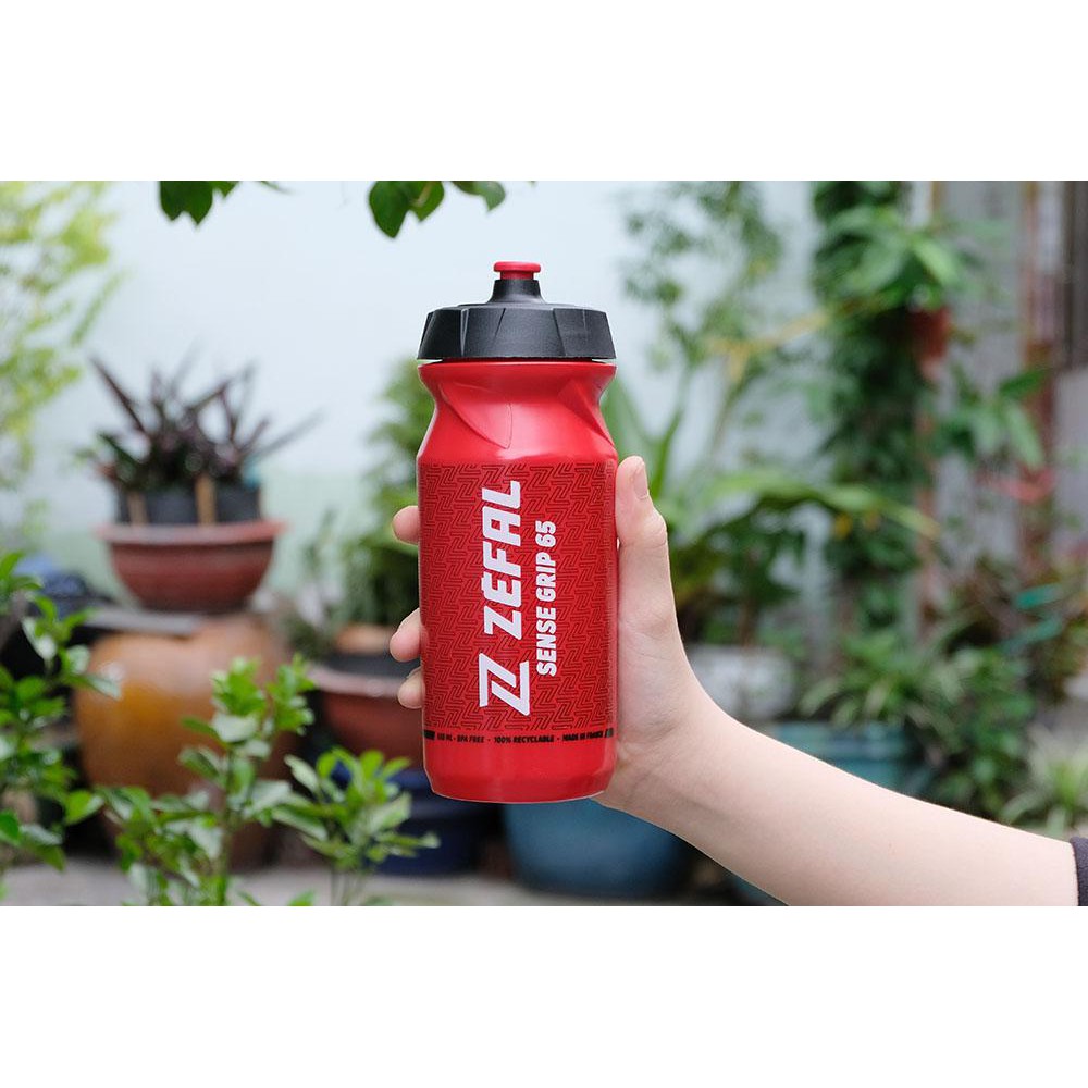 Bình nước thể thao xe đạp ZEFAL SENSE GRIP 65