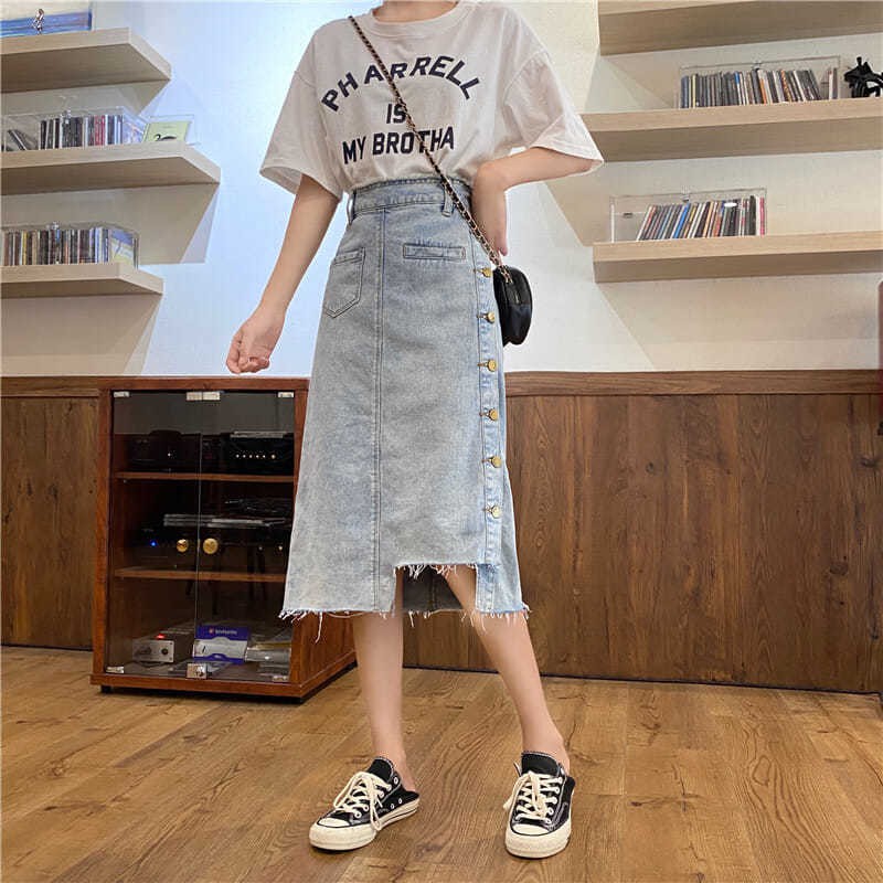 Chân Váy Chữ A Xẻ Tà Thời Trang Sành Điệu Cho Nữ | BigBuy360 - bigbuy360.vn