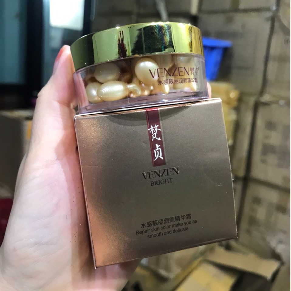 Chuẩn chính hãng - Viên bôi dưỡng da VenZen hộp 30 viên