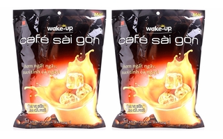 Combo 2 bịch cà phê wake up sài gòn - 24 gói x 19gr