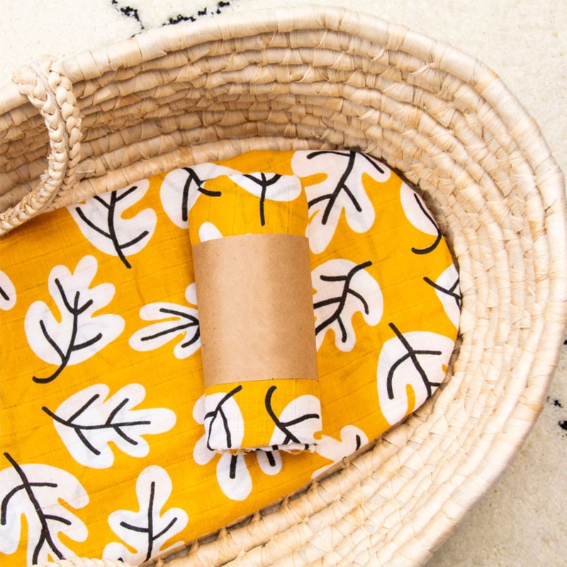 Chăn Quấn Em Bé Chất Liệu Cotton Nguyên Chất 120x120cm In Họa Tiết Xinh Xắn