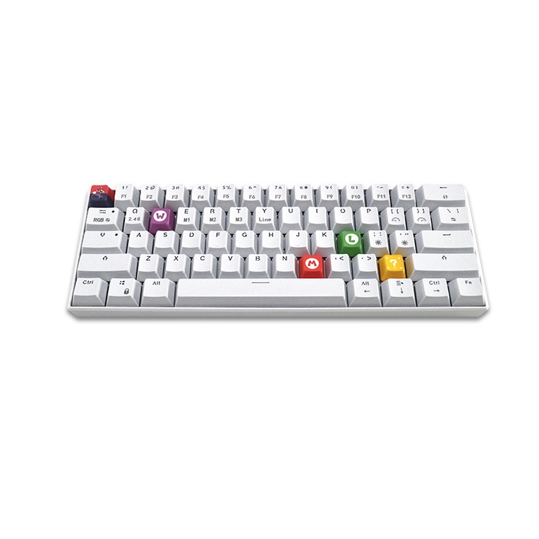 Keycap PBT nút bàn phím cơ phối màu cơ bản dành cho Windows và Mac OS