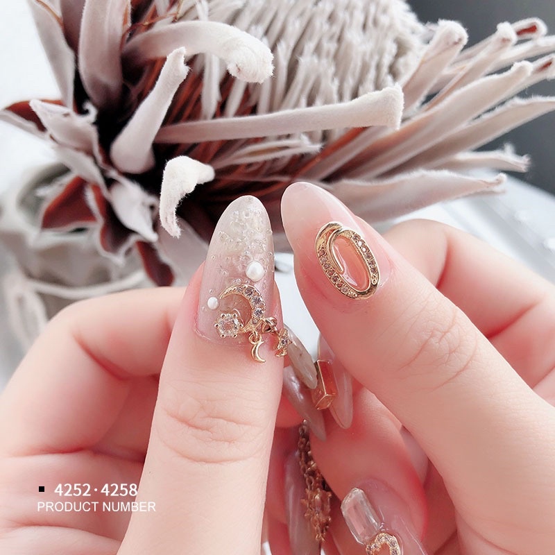 Charm đá cao cấp siêu sáng trang trí nail