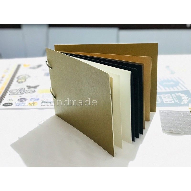 [UPDATE] Combo nguyên liệu đầy đủ làm nhật ký ảnh mini Scrapbook