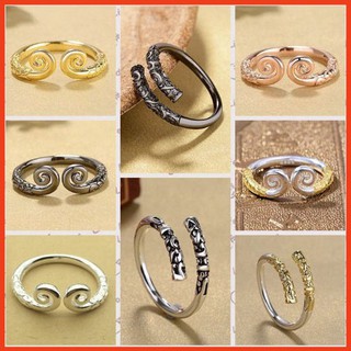 Nhẫn bạc 925 kim cô - Như ý nhiều màu thời trang đẳng cấp