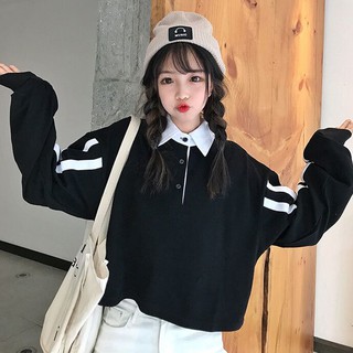 ÁO THUN CROPTOP CỔ POLO