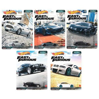 (Premium bánh cao su) Xe mô hình Hot Wheels 1/64 Fast & Furious series Euro Fast (new)