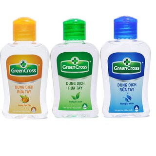 Rửa Tay Khô 🌈HÀNG CHÍNH HÃNG🌈 Nước rửa tay khô GREEN CROSS - chai 100ML | Greencross