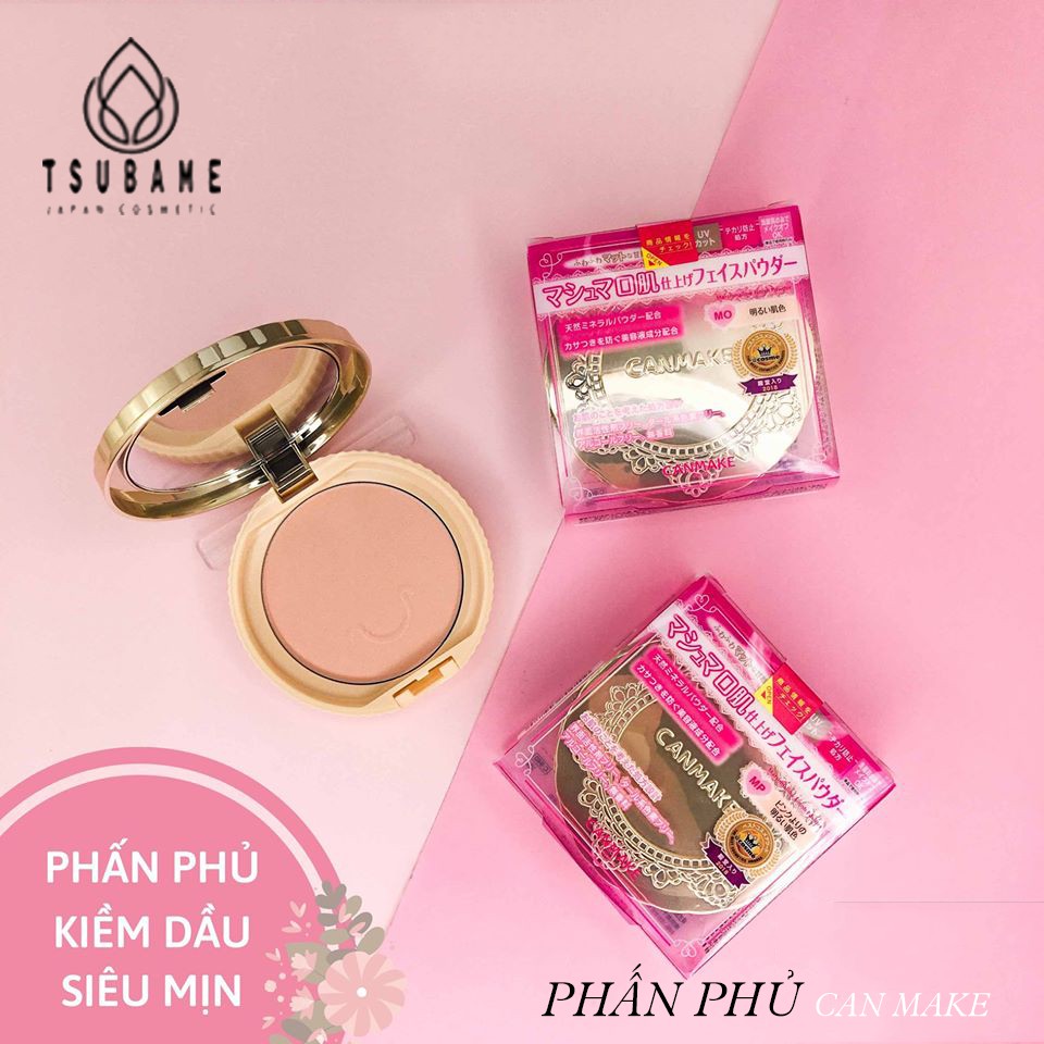 Phấn phủ siêu mịn Mashmallow Finish Powder Canmake | BigBuy360 - bigbuy360.vn