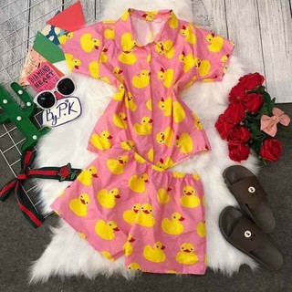 pijama vịt vàng
