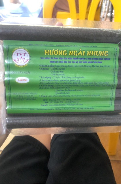 Hương ngải nhung, nhang ngải cứu nhung