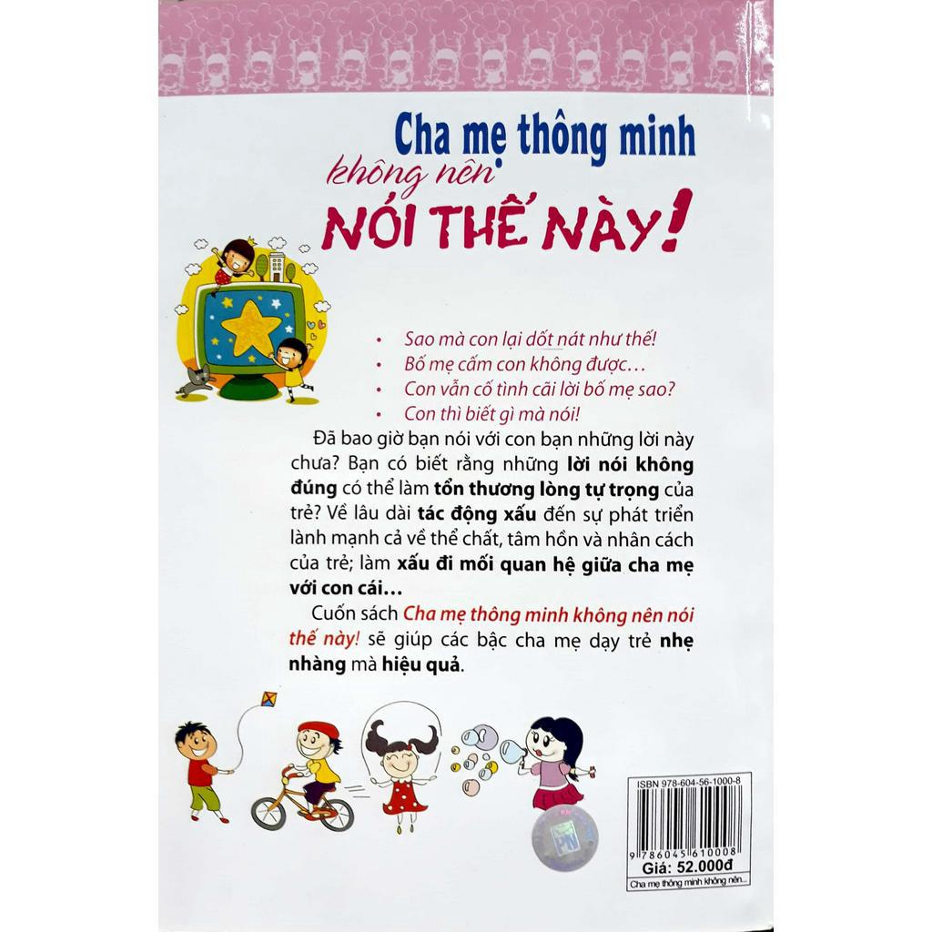 Sách - Cha mẹ thông minh không nên nói thế này (PN)
