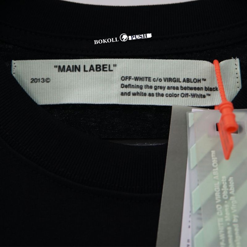 Áo thun unisex  OFF-White Caravaggio Arrow phong cách STREET WEAR nam nữ form rộng vải cotton 100% Bestquality