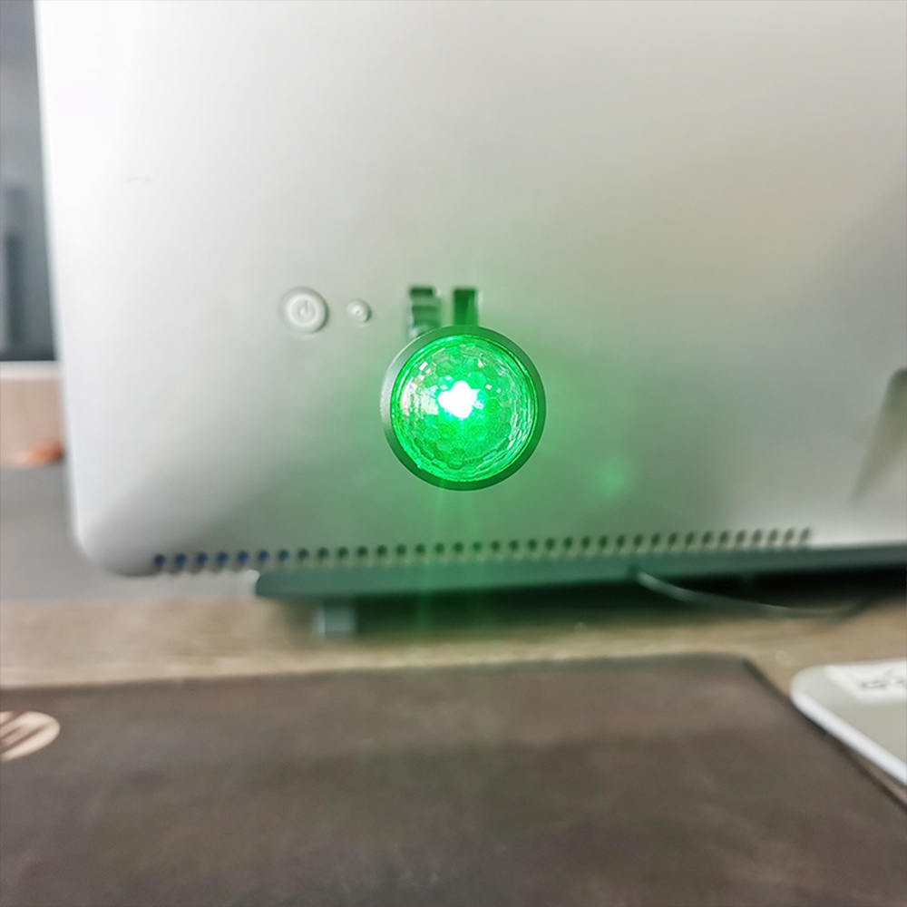 Đèn LED USB Ánh Sáng Ban Đêm Hình Bầu Trời Sao Điều Khiển Bằng Giọng Nói Trang Trí Nội Thất Xe Hơi