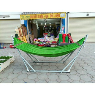 Võng xếp khung săt sơn tĩnh điện _ ảnh thật