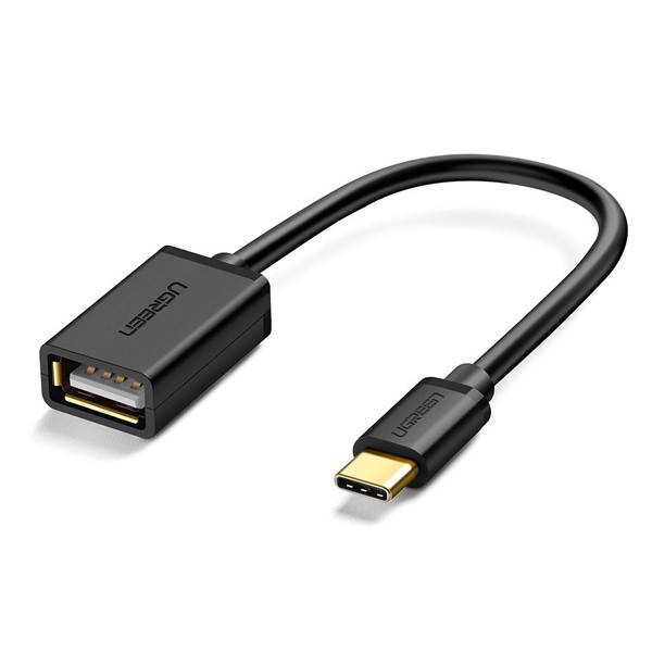 Cổng chuyển TYPE C to USB 2.0 15cm Ugreen cái-30175-Hàng chính hãng