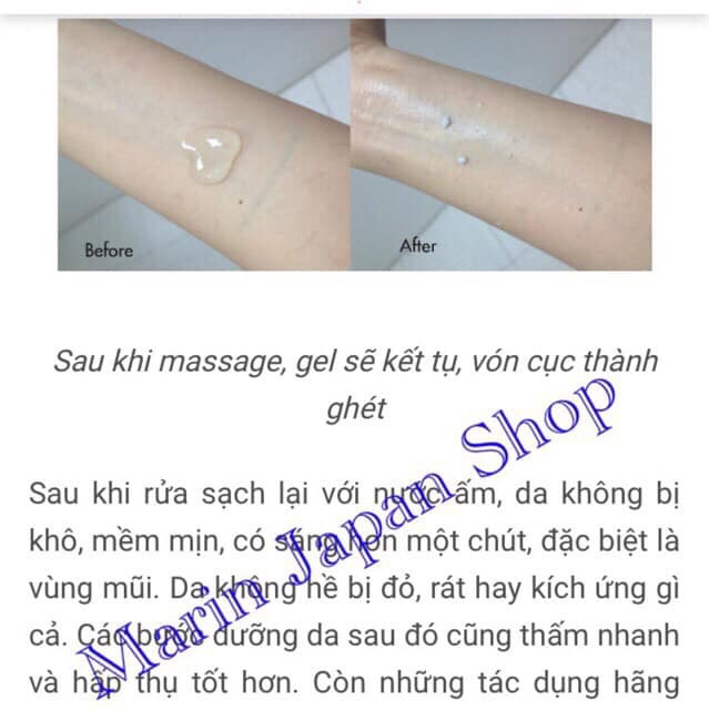 (Hàng có sẵn,chuẩn store nhật)Gel tẩy tế bào chết Detclear Nhật Bản