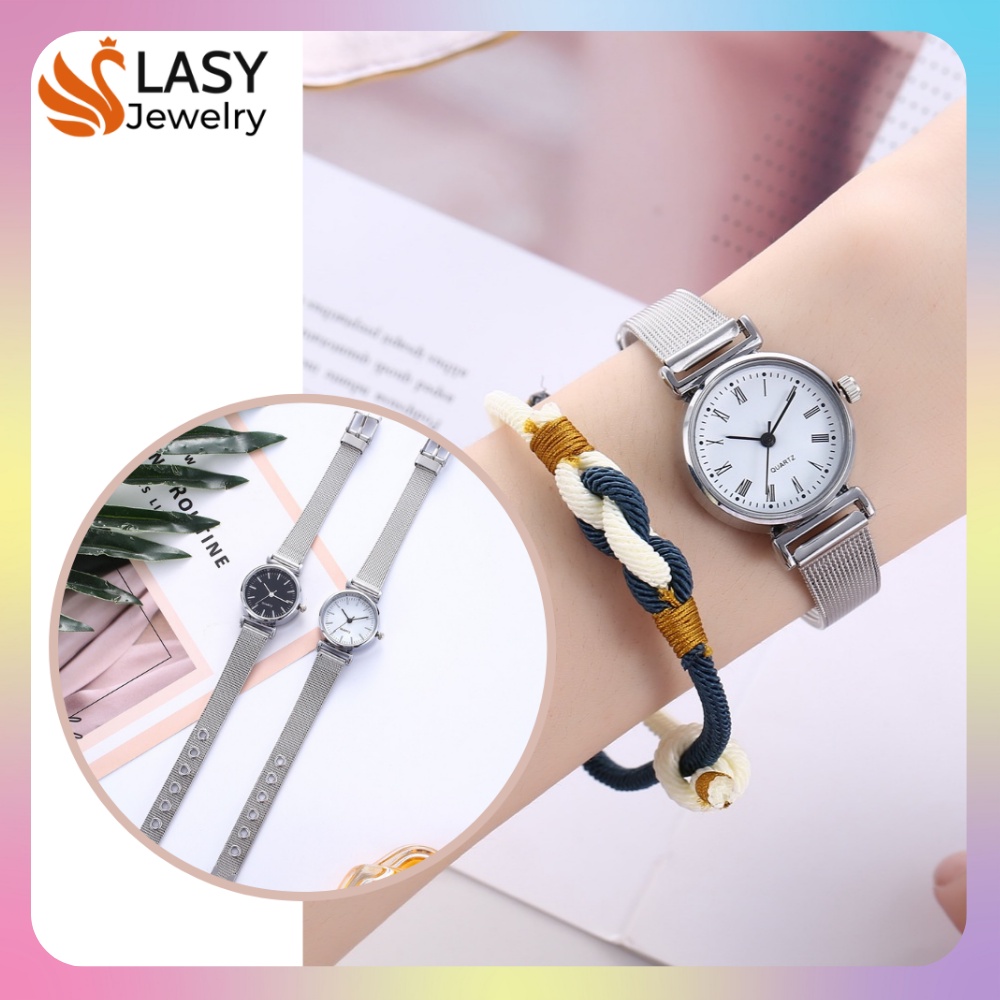 Đồng hồ thời trang nữ mặt nhỏ dây kim loại cao cấp thiết kế sang trọng trẻ trung Lasy Jewelry LS007