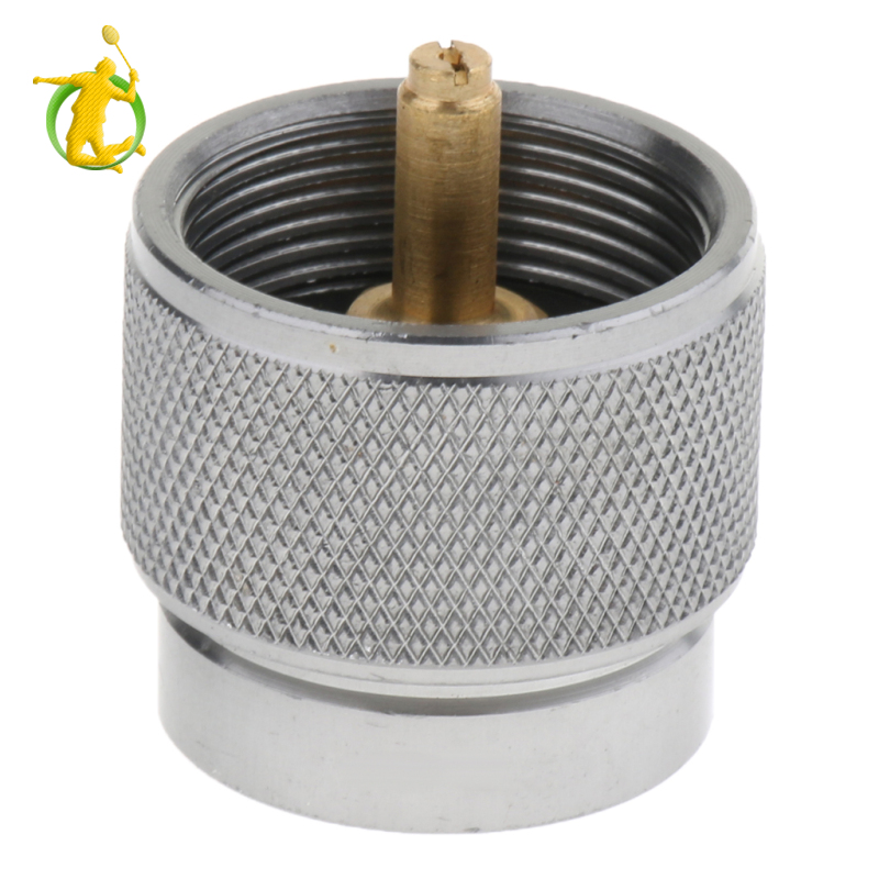 [Fitness]Outdoor Camping Stove Gas Refill Adapter Picnic Burner Connector Converter