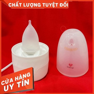 Combo cốc nguyệt san và máy tiệt trùng Inacup giúp chị em vượt qua kỳ rụng dâu