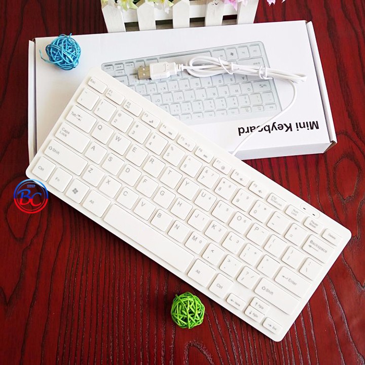 Bàn phím mini K1000 kết nối cổng usb dành cho máy tính, laptop, tương thích mọi hệ điều hành | BigBuy360 - bigbuy360.vn