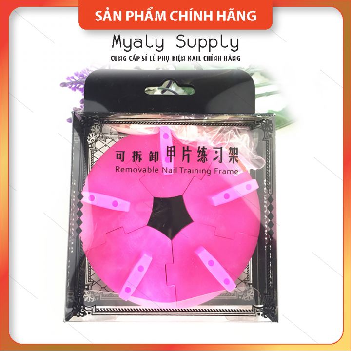 Đế Gắn Móng Giả Tập Vẽ Đế Nhựa Gắn Móng Mẫu Tập Sơn SP000224