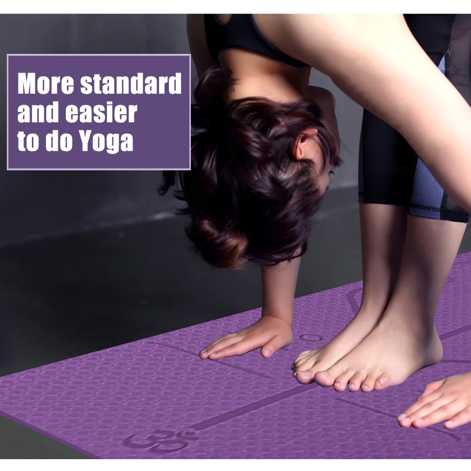 Thảm Tập Yoga PROCARE PVC LOẠI 1 DÀY 6cm TẶNG TÚI ĐỰNG CAO CẤP