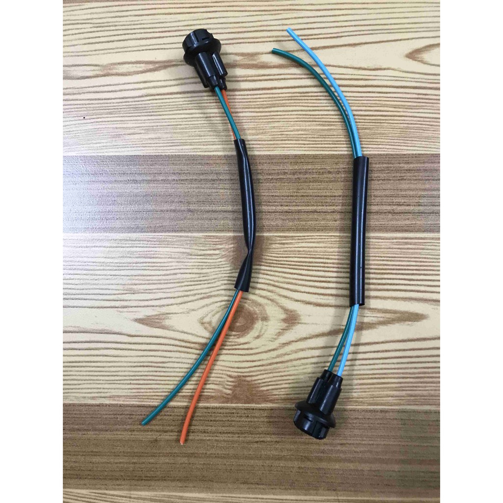 Đuôi giắc cắm đen, đèn demi, xi nhan xe máy, ô tô chuẩn T10