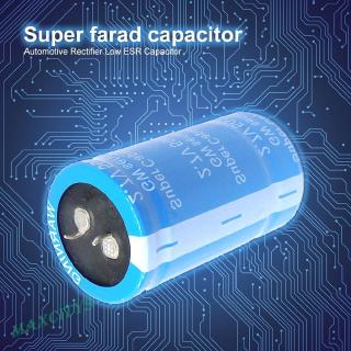 NX 2.7V 500F 60x35mm ESR Electrolytic Farad Capacitor Electronic Components