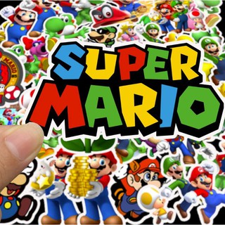 Sticker dán cao cấp MARIO Cực COOL ms#25