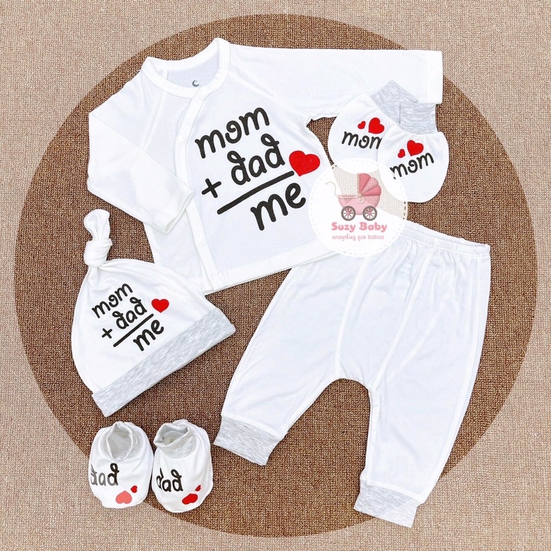 BỘ QUẦN ÁO SƠ SINH MOON - PHỤ KIÊN I❤️ MAMA & PAPA