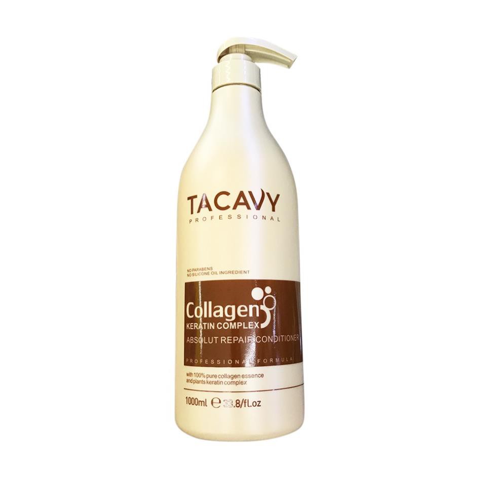 Bộ dầu gội xả Tacavy phục hồi tóc hư tổn,Bộ dầu gội xả collagen 1000ml | BigBuy360 - bigbuy360.vn