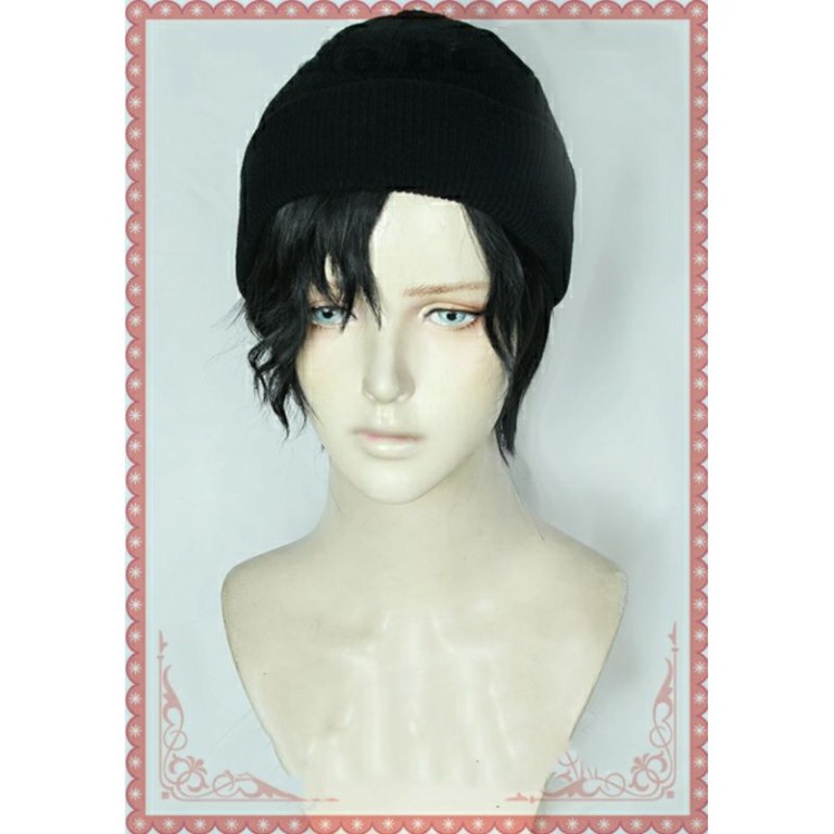 [Sẵn] Wig teen/lolita/cosplay M45 nam đen (tóc giả nguyên đầu) tại MIU SHOP 03