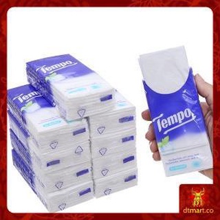 KHĂN GIẤY BỎ TÚI TEMPO BẠC HÀ (90 TỜ)